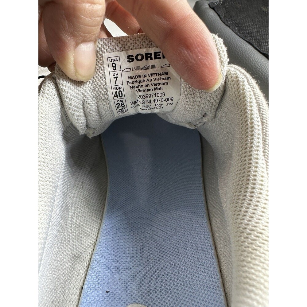 Sorel Out N About III Low Women's Waterproof White Beige Shoes Size 9 - Picture 5 of 5